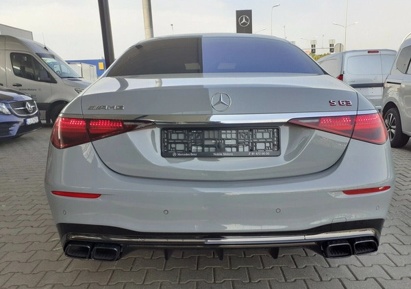 Mercedes-Benz Klasa S cena 1149999 przebieg: 11852, rok produkcji 2023 z Pruszcz Gdański małe 781